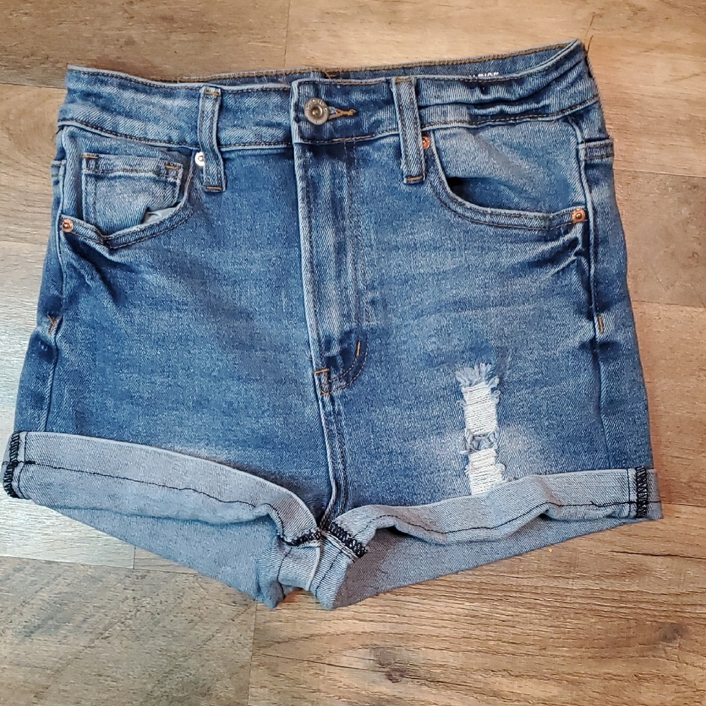 Denim Blue Women's Shorts